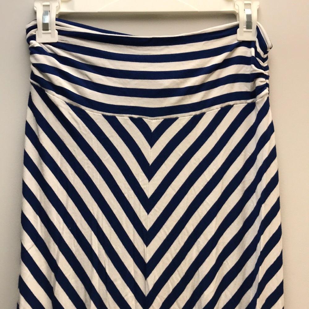 Royal blur&white maxi!